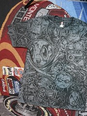Defcon AOP Shirt Hacker Convention Def Con All Over Print Men’s Large Logo Rare