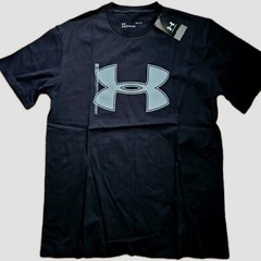 Under Armour Men’s T-Shirt Short Sleeve Athletic UA Logo Graphic Cotton Shirt L.