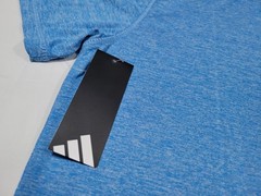 Adidas Men’s Tech Tee Short Sleeve Sports -Running Training Shirt Blue Crew