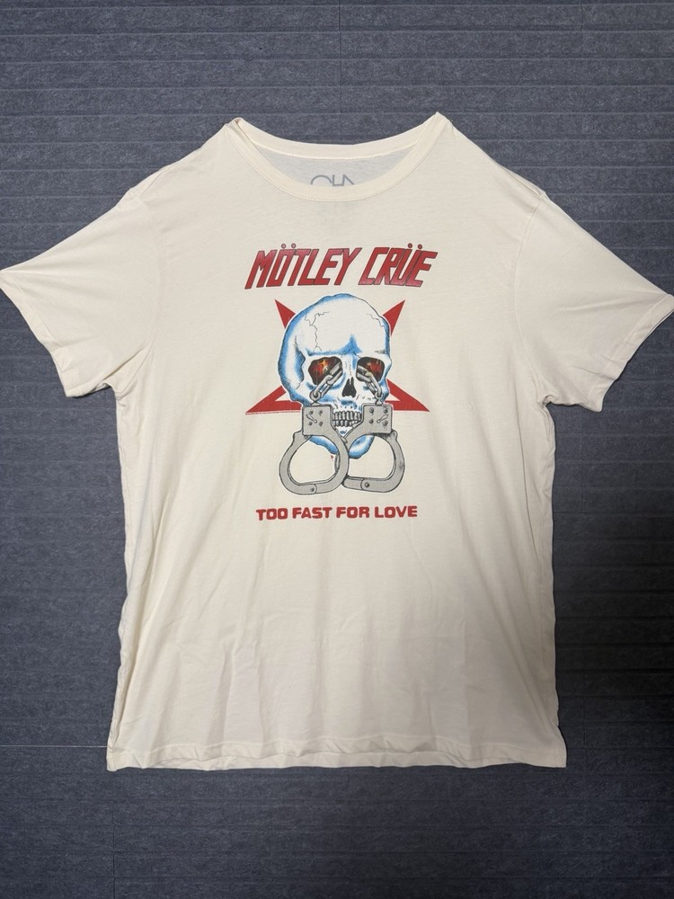 MOTLEY CRUE Chaser Too Fast For Love Licensed Metal T-Shirt, 2022. XXL