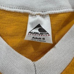 Acid Carousel T-shirt Raglan Psychedelic Rock Yellow Band Tee Mens Small