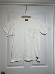 Carhartt Mens Small Soild White T Shirt Military Mesh Pocket Short Sleeve Top
