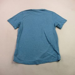 Patagonia Shirt Mens Medium Blue Short Sleeve Crew Neck Casual Outdoors