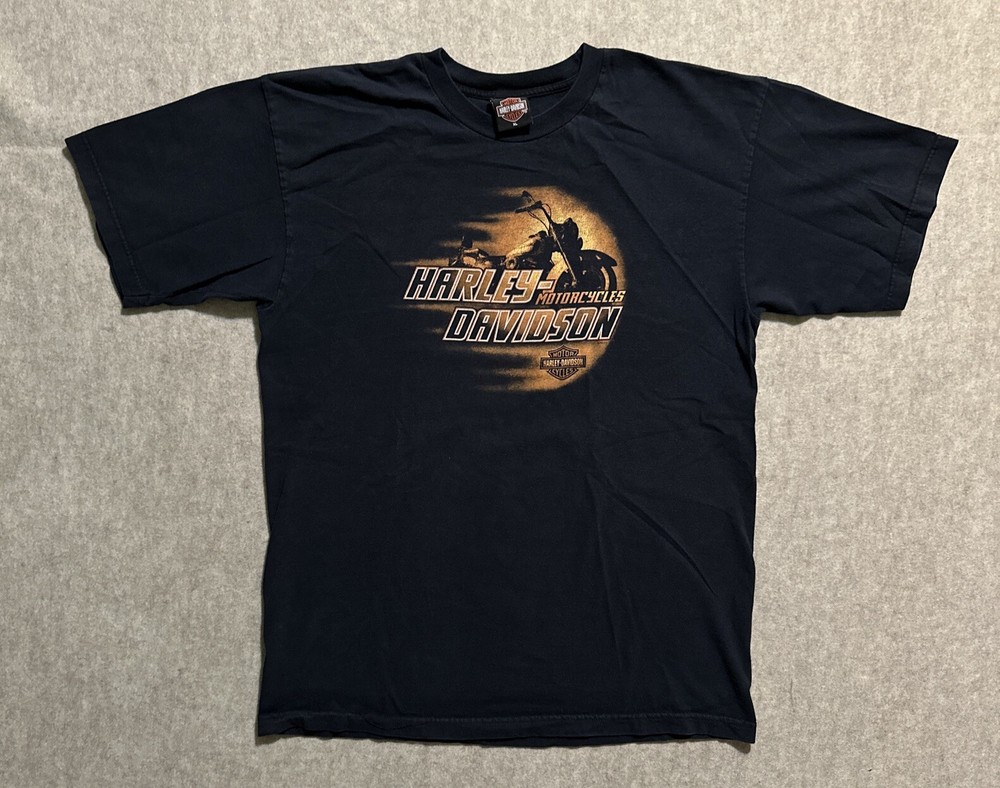Harley Davidson Shirt Mens XL Black Birmingham AL Short Sleeve