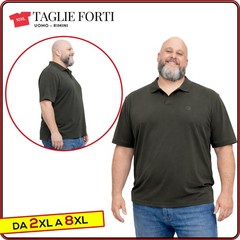 men’s short sleeve cotton polo shirt PLUS SIZES from 2xl to 10xl