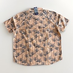 Hurley Men’s Orange & Blue Flamingo & Palm Tree Print Shirt 2XL Med NEW E0136