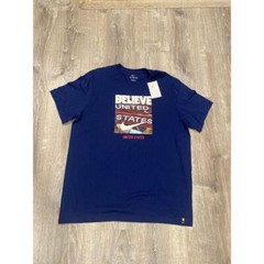 Men’s XL Nike Believe United States Patriotic Graphic T-Shirt Blue New with Tags
