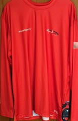 NWT The Sports Shirt Company Powerride University Red XXL Long Sleeve Shirt