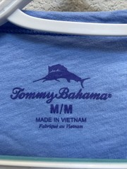 Tommy Bahama Men’s Medium Sky Blue Crew Neck T-Shirt Cabo Bay Tee SS NWT