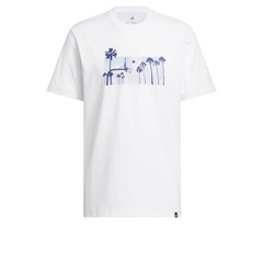 adidas men Summer Sunset Graphic T-Shirt