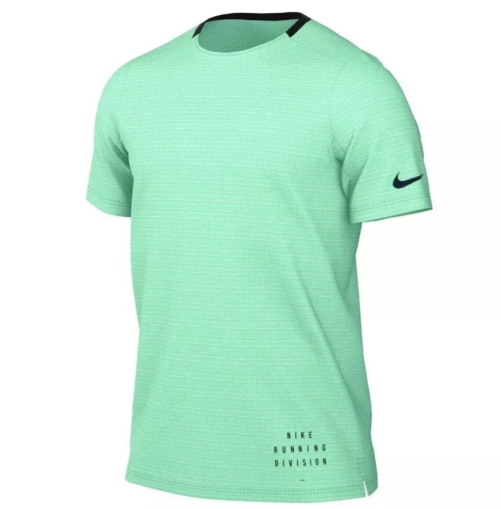 Nike Men’s Dri-FIT ADV Run Div. Pinnacle S/S Green Top DQ6540-342 Size L