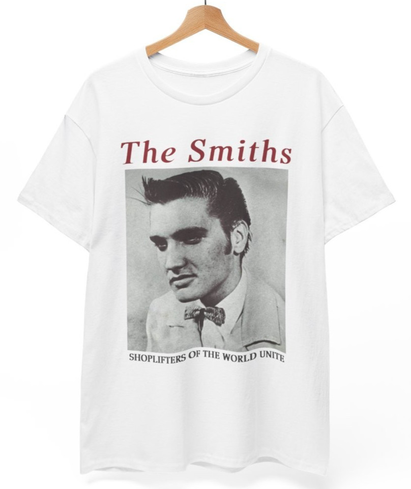 The Smiths Shirt Shoplifters of the World Unite Morrissey Johnny Marr Unisex Tee