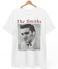 The Smiths Shirt Shoplifters of the World Unite Morrissey Johnny Marr Unisex Tee