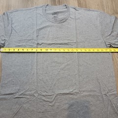 Set of 3 True Classic Crew Neck T-Shirt Men’s Light Gray 2XL -New!