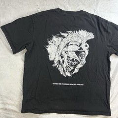 Darc Sport Wolves Black Shirt Men’s Large Rather Die Standing Gym