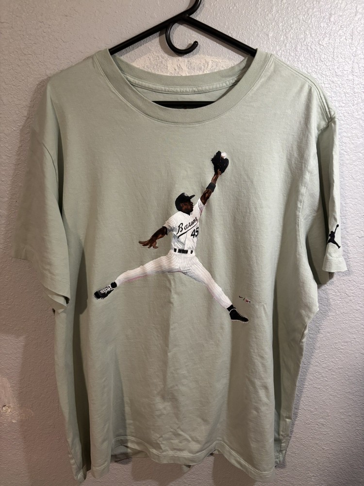 RARE Jordan Jumpman Birmingham Barons Flight T-Shirt • Nike Baseball • Men 2XL