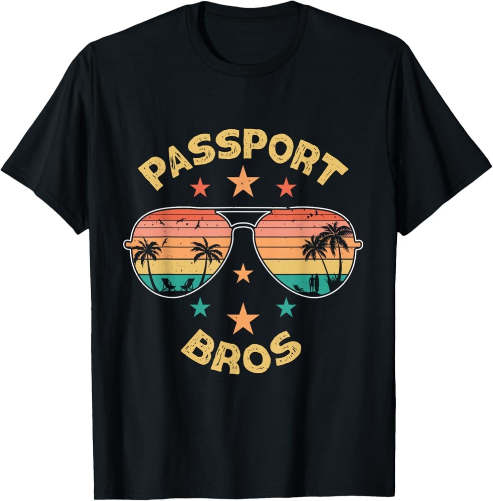 Find Love Abroad Modern Dating Meme Passport Bros T-Shirt