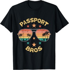 Find Love Abroad Modern Dating Meme Passport Bros T-Shirt