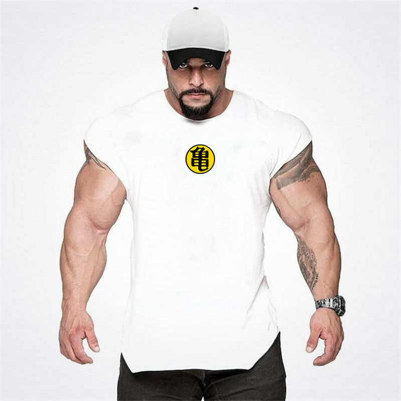 Men’s Sport Running Vests Clothing Bodybuilding Fitness Gym Tank Tops Clothes