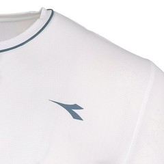 diadora Icon Crew Neck Short Sleeve Athletic T-Shirt Mens White Casual Tops 1802