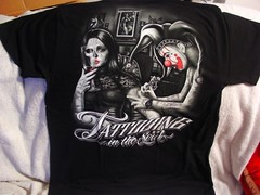 JOKER CLOWN SKULL DAY OF THE DEAD TATTOO TATTOOING IN THE SOUL T-SHIRT
