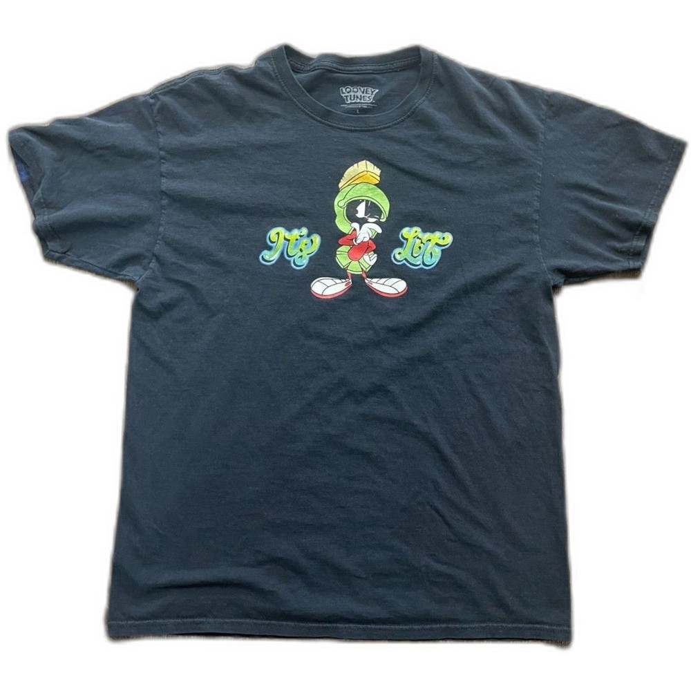 VTG Looney Tunes Marvin the Martian”It’s Lit” Licensed Graphic T-Shirt Size- L