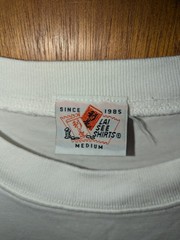 Vintage Lai See Shirts Embroidered Hong Kong Short Sleeve Shirt Sz Medium White