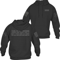 Grunt Style This Is My Hoodie Pullover Hoodie – Black