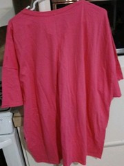 Athletic Works Mens Pink Moisture Wicking Tri-Blend T-Shirt Size 4XL (58-60) NEW