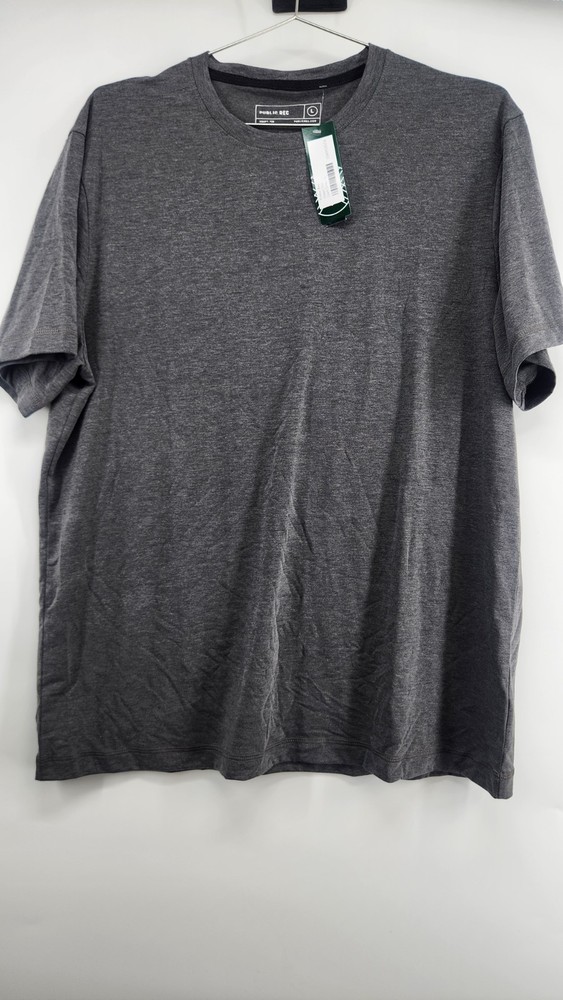 Public Rec Men’s Dark Grey Large Adapt Tee T-Shirt NWT