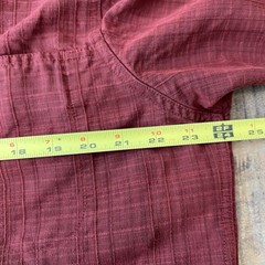 511 TACTILE Lot of 2 Shirts Mens Size L Red Green Button Snaps Lined Pockets