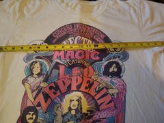 Vintage Led Zeppelin t Shirt Magic Featuring Concert Single Stitch