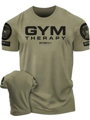 Men Gym T-Shirt Workout Fitness Training Tee Breathable Muscle Shirt Running