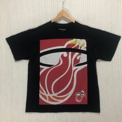 WeLoveFine Miami Heat NBA Hardwood Classics Graphic T-Shirt XL