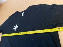 MEDMEN Pot Leaf NEW T-Shirt XL Dots Stars Marijuana Hippie