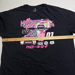 Hello Kitty Sanrio Japenese Graphic Tokyo Speed Racing Unisex T-Shirt Size: XXL