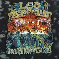 Vintage 1999 Led Zeppelin – Hammer Of The Gods Tie Dye Winterland Band T-shirt