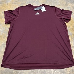 Adidas Creator Short Sleeve Tall Tee Maroon EK0091 Men’s Size Small Tall NWT