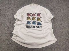 Vintage 1991’s Heat Set Doctor Who at Momi Graphic Logo White Shirt Tee Promo