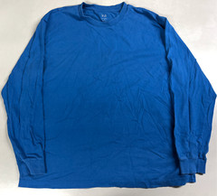 Set of 5 – GAP Mens Crewneck Long Sleeve Shirts – XL – Blue x2, Green, Black x2