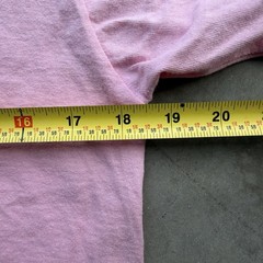 Vintage 90s Fruit Loom Second Hand Rose Mens M Shirt Pink USA Single Stitch