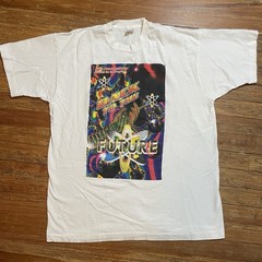 Vintage 90s Rave Shirt Aphex Twin Size XL Washington DC Techno Electronic NRG