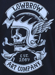 Lowbrow Art Fury Road Black Tattoo Tee Cafe Racer Biker T-shirt S-M-L-XL-2XL NWT