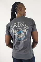 Iron Gods Iron Life Gym T-Shirt Weight Training Bodybuilding Pump Cover
