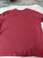 Life is Good Men’s Solid Red T-shirt Size XL E17