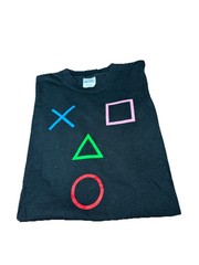 PlayStation T Shirt XL Vintage 2000s PS2 Video Games