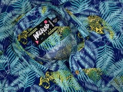 Chubbies Mens Weekend Casual Shirt Safari Cheetah Size Medium- EXCELLENT
