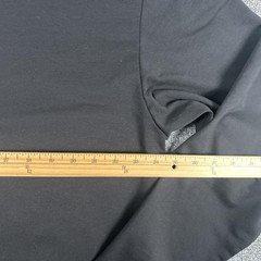 BYLT Shirt Mens 2XL Black Drop-Cut Hooded Long Sleeve Tee Tagless Lightweight