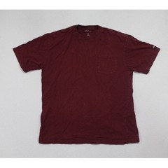 Dickies Men Red Shirt Heavy Short Sleeve workwear Size XL