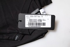 DOLCE & GABBANA T-shirt Black Logo Print Cotton Short Sleeve IT46/US36/S 600usd